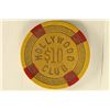 Image 2 : $10 HOLLYWOOD CLUB CASINO CHIP
