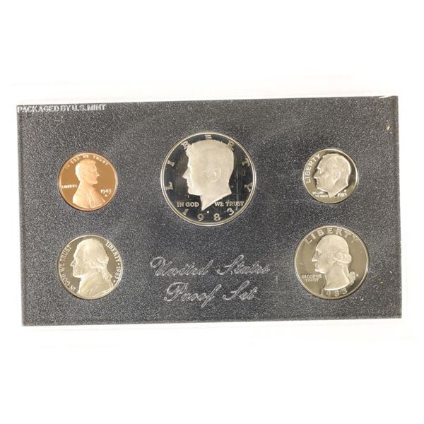 1983 US PROOF SET (WITHOUT BOX)