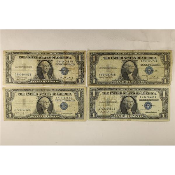 1935-A & D, 1957 & 1957-B US $1 SILVER CERTS