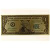 Image 1 : 2003-A US $1 (24KT) GOLD FOIL FRN CU (FANTASY)