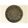 Image 1 : 1876-A GERMAN SILVER 1 MARK .1606 OZ. ASW