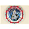 Image 1 : $5 NEVADA PALACE CASINO CHIP JAN. 1ST, 1997