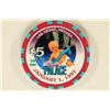 Image 2 : $5 NEVADA PALACE CASINO CHIP JAN. 1ST, 1997