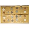 Image 2 : 4 PARTIAL 1964 US SILVER PROOF SETS, MISSING HALF