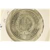 Image 2 : 1961 URUGUAY SILVER 10 PESO BRILLIANT UNC