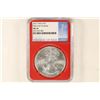 Image 1 : 2017 AMERICAN SILVER EAGLE NGC MS70 1ST DAY ISSUE