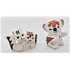Image 3 : 5 Acoma Hand Painted Ceramic Pottery Animals