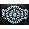 Image 1 : Zuni Sterling Cluster Bracelet by Diane Lonjose
