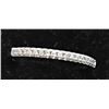 Image 4 : Silver Tone and Diamond Chip Band, Size 7.5