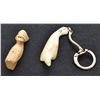 Image 3 : 4 Carved Ivory Collectibles