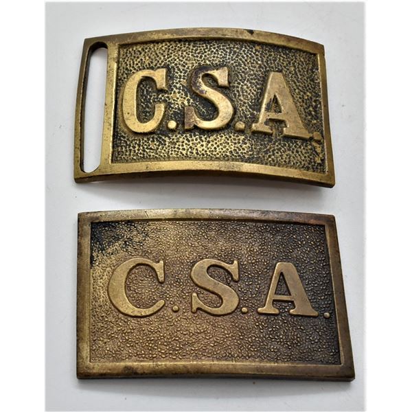Confederate Army Solid Brass Replica Buckles