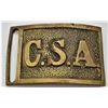 Image 4 : Confederate Army Solid Brass Replica Buckles