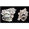 Image 1 : 2 Original Slab Pottery Masks by Amelia Gianelli