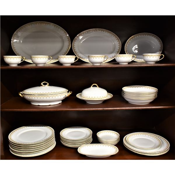 Antique 36 Piece French C. Ahrenfeldt China