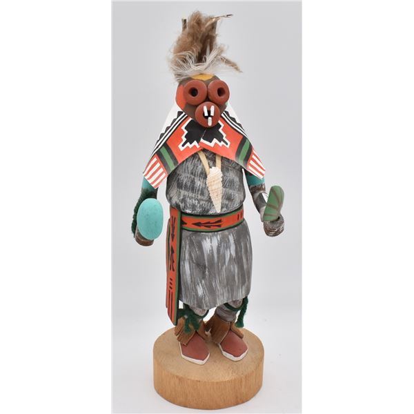 Hopi Masau'u Kachina by Art Yowytewa (1921-2006)