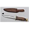 Image 2 : New in Box Wood Hunter Bowie Knife