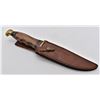 Image 4 : New in Box Wood Hunter Bowie Knife