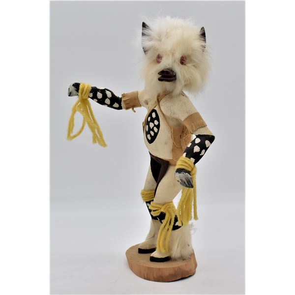 Native American Navajo White Wolf Kachina