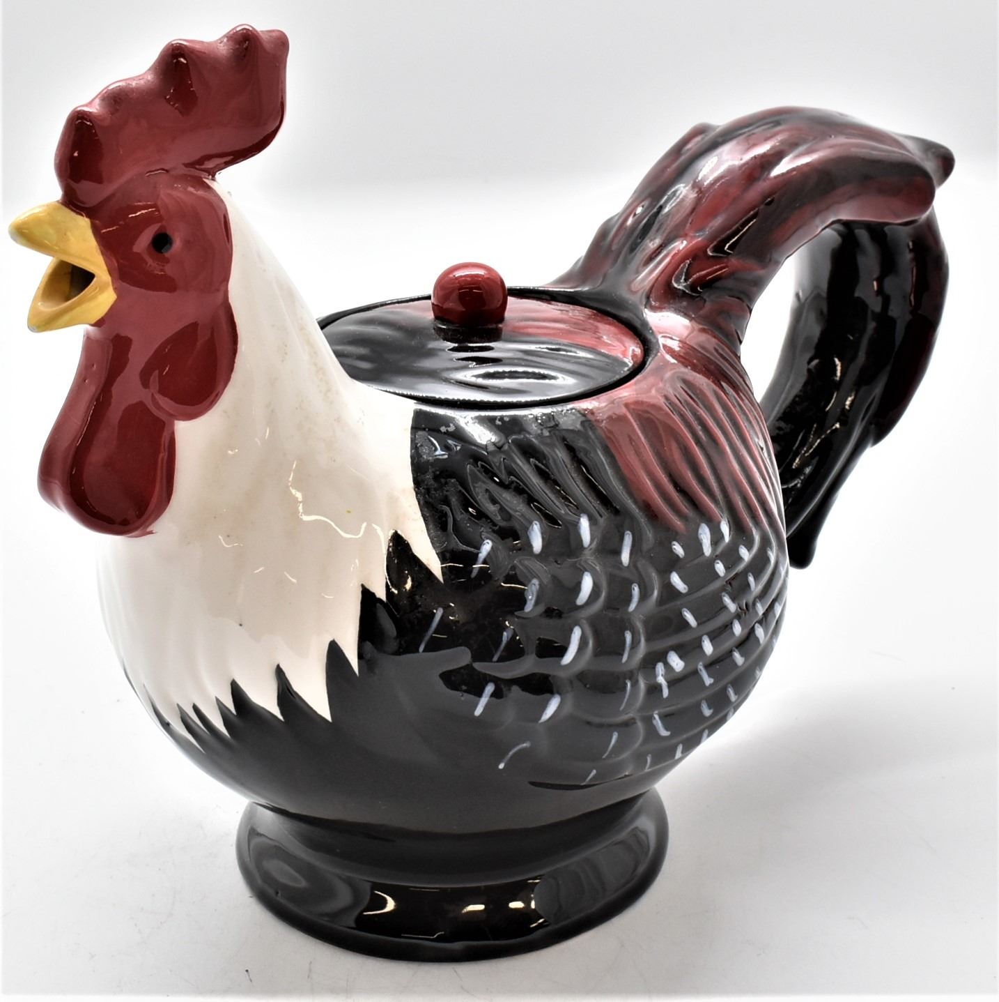 Cracker Barrel Ceramic Rooster Teapot
