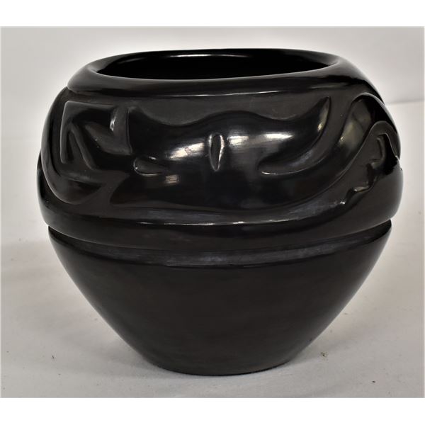 1980 Santa Clara Pottery Bowl, Tafoya & Aguilar