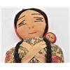 Image 3 : Antique Native American Cloth Doll with Baby
