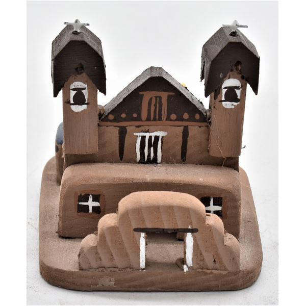 El Santuaria de Chimayo Ornament by D. Gallegos