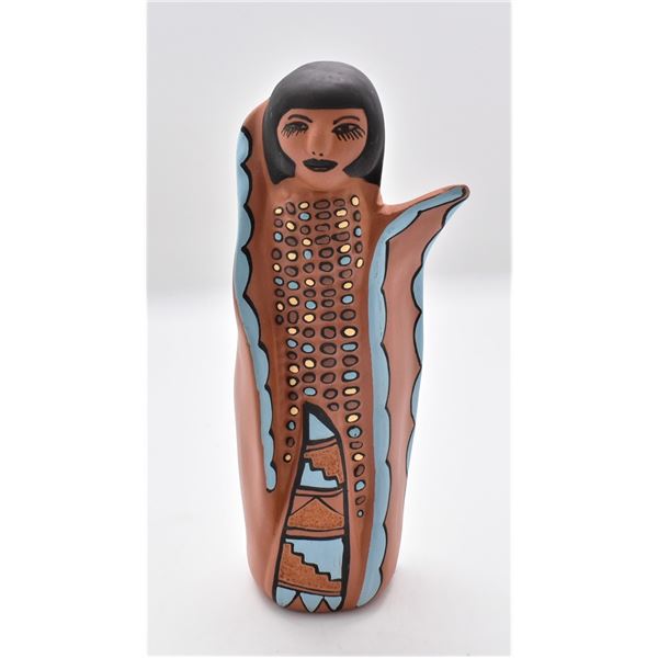 Navajo Pottery Corn Maiden Storyteller