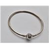 Image 5 : Pandora Sparkling Heart Bead Bangle Bracelet