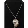 Image 2 : Natural Nautilus Shell Pendant Necklace