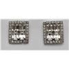 Image 4 : Estate Rhinestone Clip-On Earrings