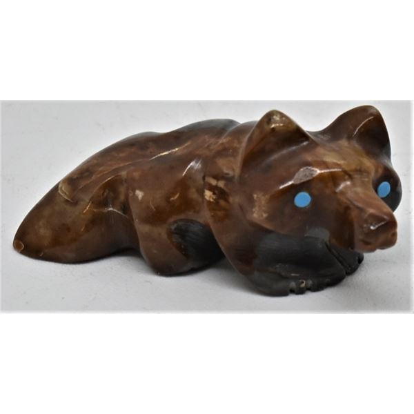 Zuni Picasso Marble Fox Fetish