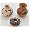 3 Small Mata Ortiz Pottery Jars