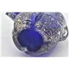 Image 5 : Murano Cobalt Blue & Gold Flake Glass Paperweight