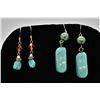 Image 3 : Morenci Turquoise Necklace & 2 Pairs of Earrings