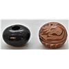 Image 1 : 2 Miniature Native American Pottery Jars