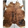 Image 1 : Original Brown Brindle Cow Hide Rug
