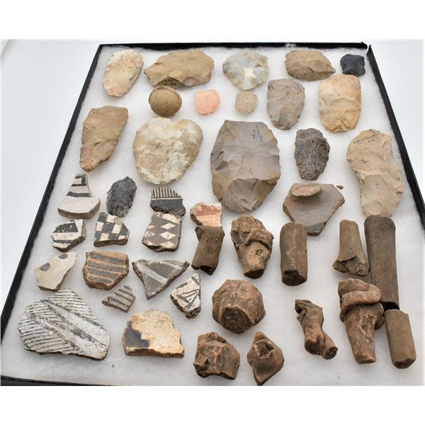 Prehistoric Native American Stone Tools & Sherds