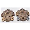 Image 1 : 2 Terra Cotta Mayan Style Masks