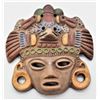 Image 3 : 2 Terra Cotta Mayan Style Masks