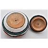 Image 4 : Sioux Hand Beaded Lidded Wood Trinket Box
