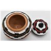 Image 5 : Sioux Hand Beaded Lidded Wood Trinket Box