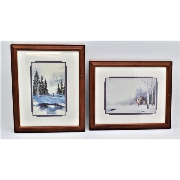 2 Southwestern Framed Prints