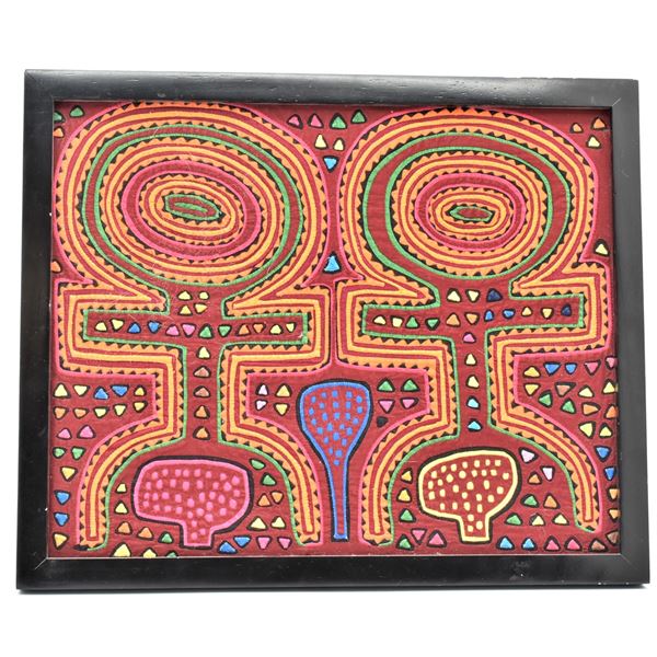 South American Alien Mola Textile