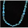 Image 2 : Vintage Estate Navajo Turquoise Nugget Necklace