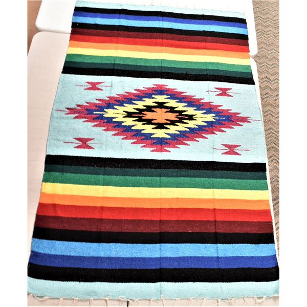 El Paso Saddleblanket Fringed Blanket