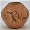 Image 3 : Navajo Etched Pottery Jar by Binisht'aa