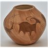 Image 4 : Navajo Etched Pottery Jar by Binisht'aa