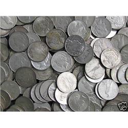 Lot of  $5 Face Value 90% Silver Coinage Mixed Peace Dollars
