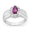 Image 1 : 1.57 ctw Diamond Amethyst Ring