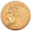 Image 1 : $ 2.5 Gold Indian US Minted Coins- Random Date and Grade
